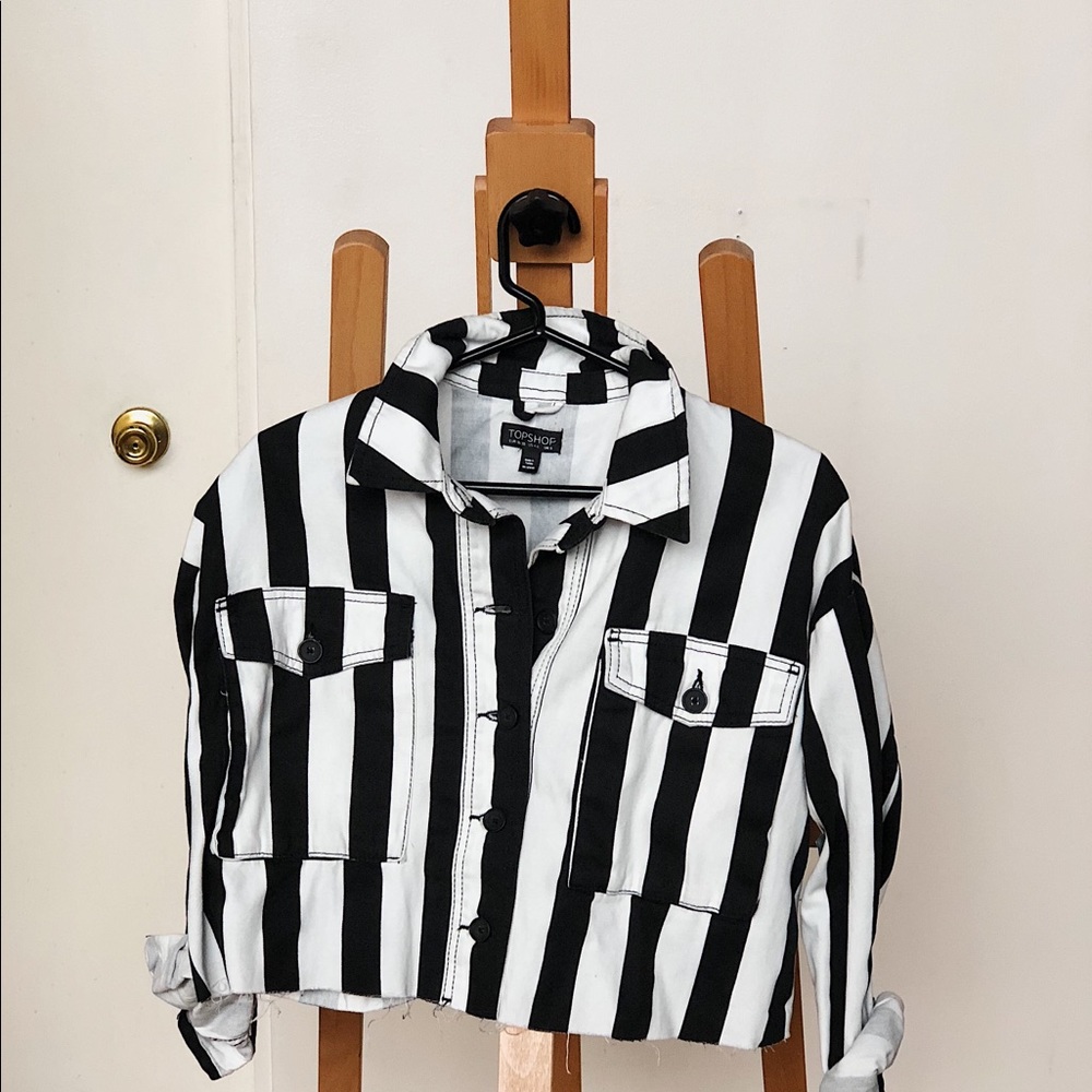 Top shop cropped jacket